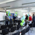 cds staff celebrating launch at phoenix community hub