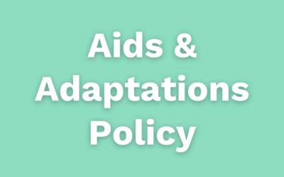 Aids & Adaptations Policy