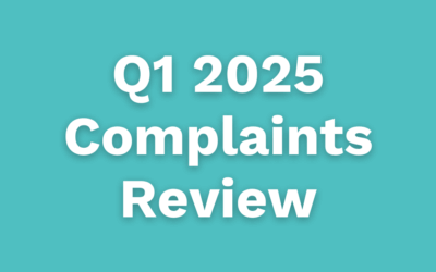 Q1 2025 Complaints Review