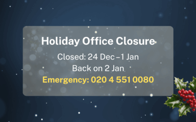 Holiday Office Closure