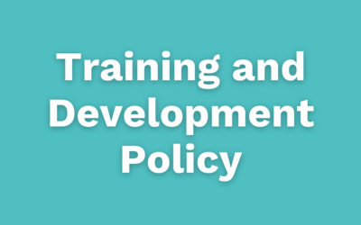 Training and Development Policy